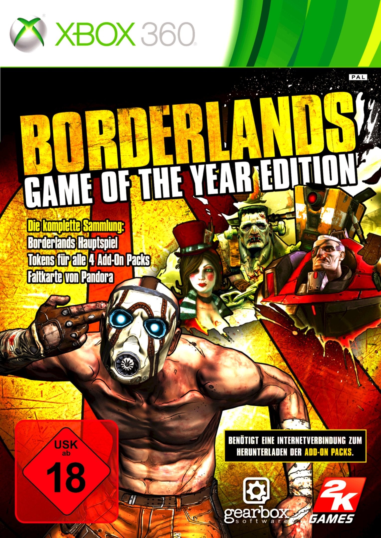 Borderlands - Game of the Year Edition Xbox 360