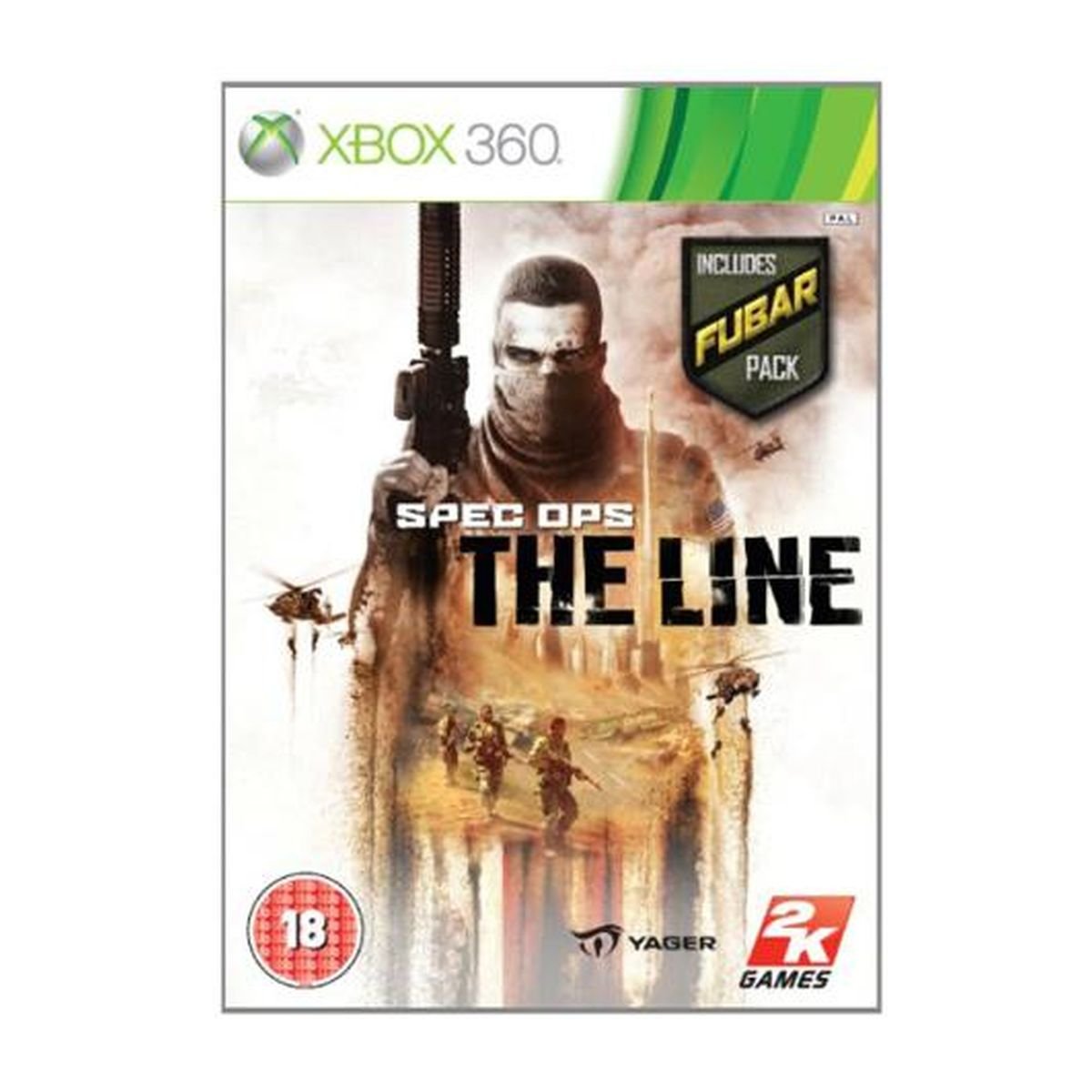 Spec Ops The Line FUBAR Edition Game XBOX 360 Xbox 360