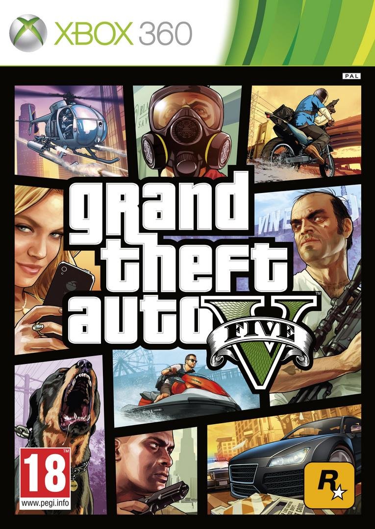 XBOX360 GRAND THEFT AUTO V (GTA 5) Xbox 360