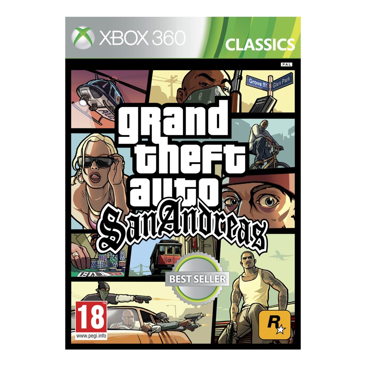 GTA SAN ANDREAS X360 FR Xbox 360