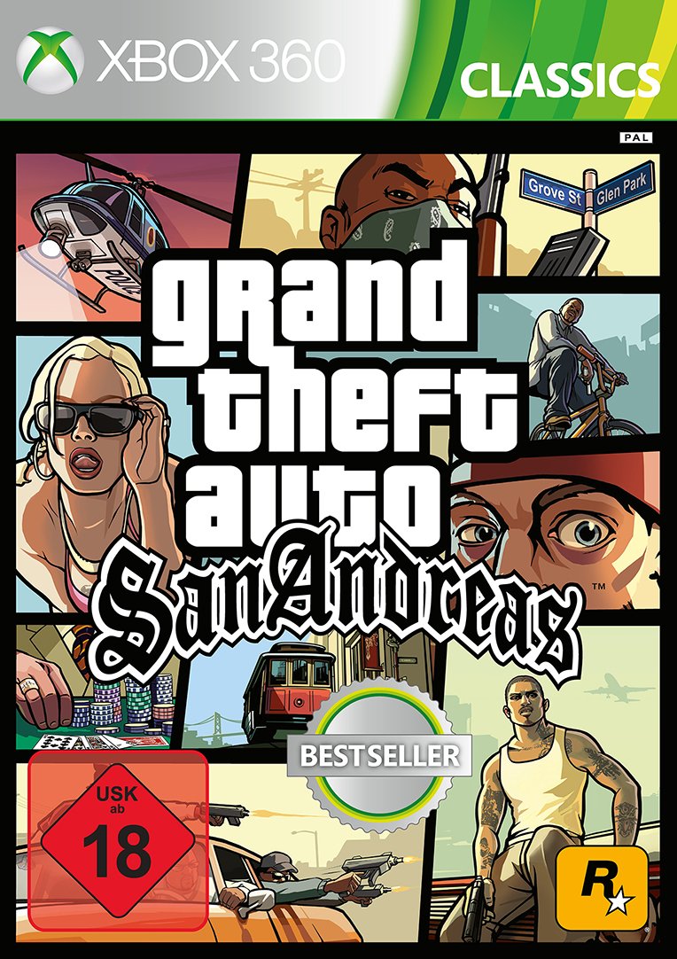 Grand Theft Auto: San Andreas - Xbox 360
