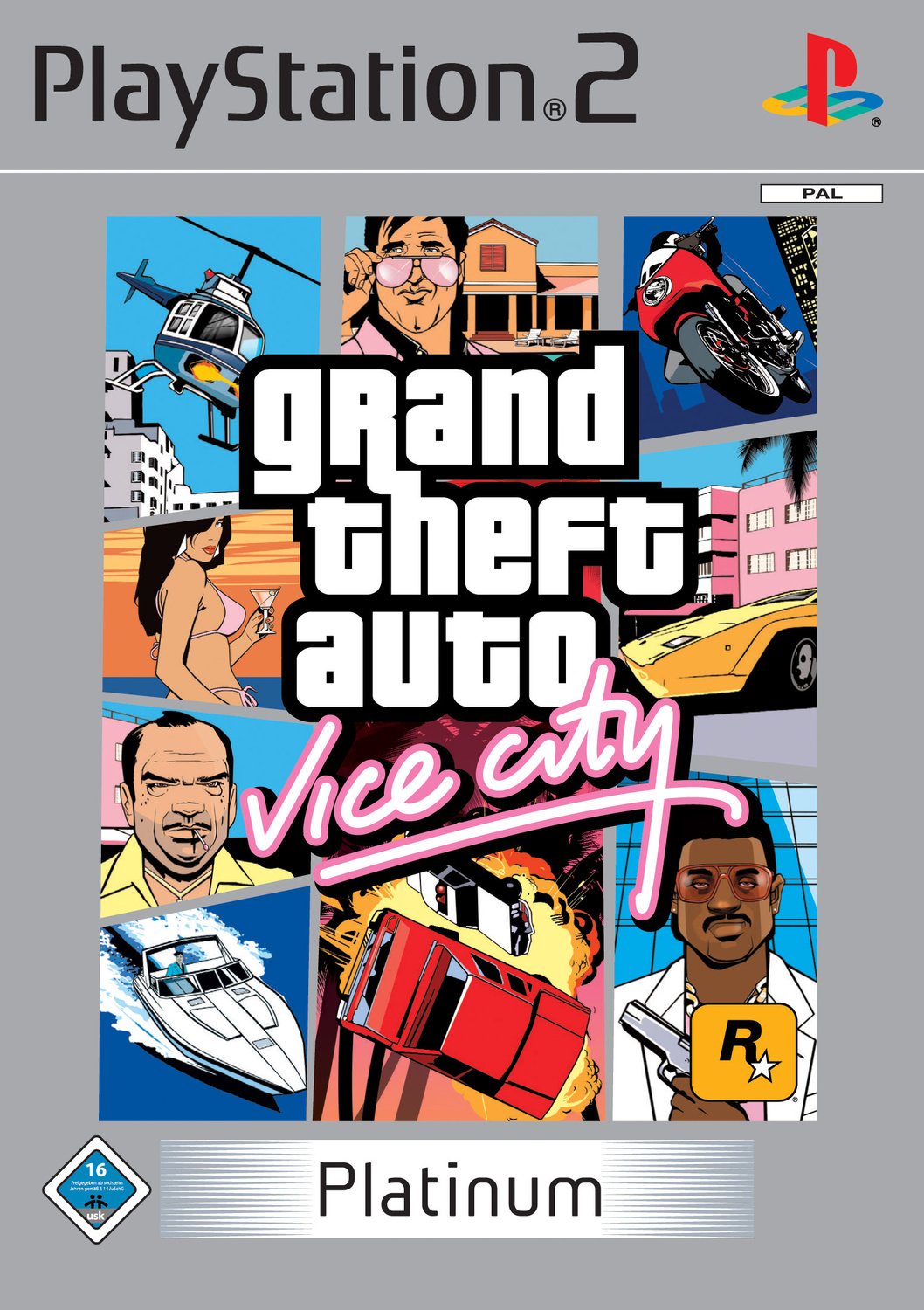 Grand Theft Auto: Vice City - Platinum PlayStation 2