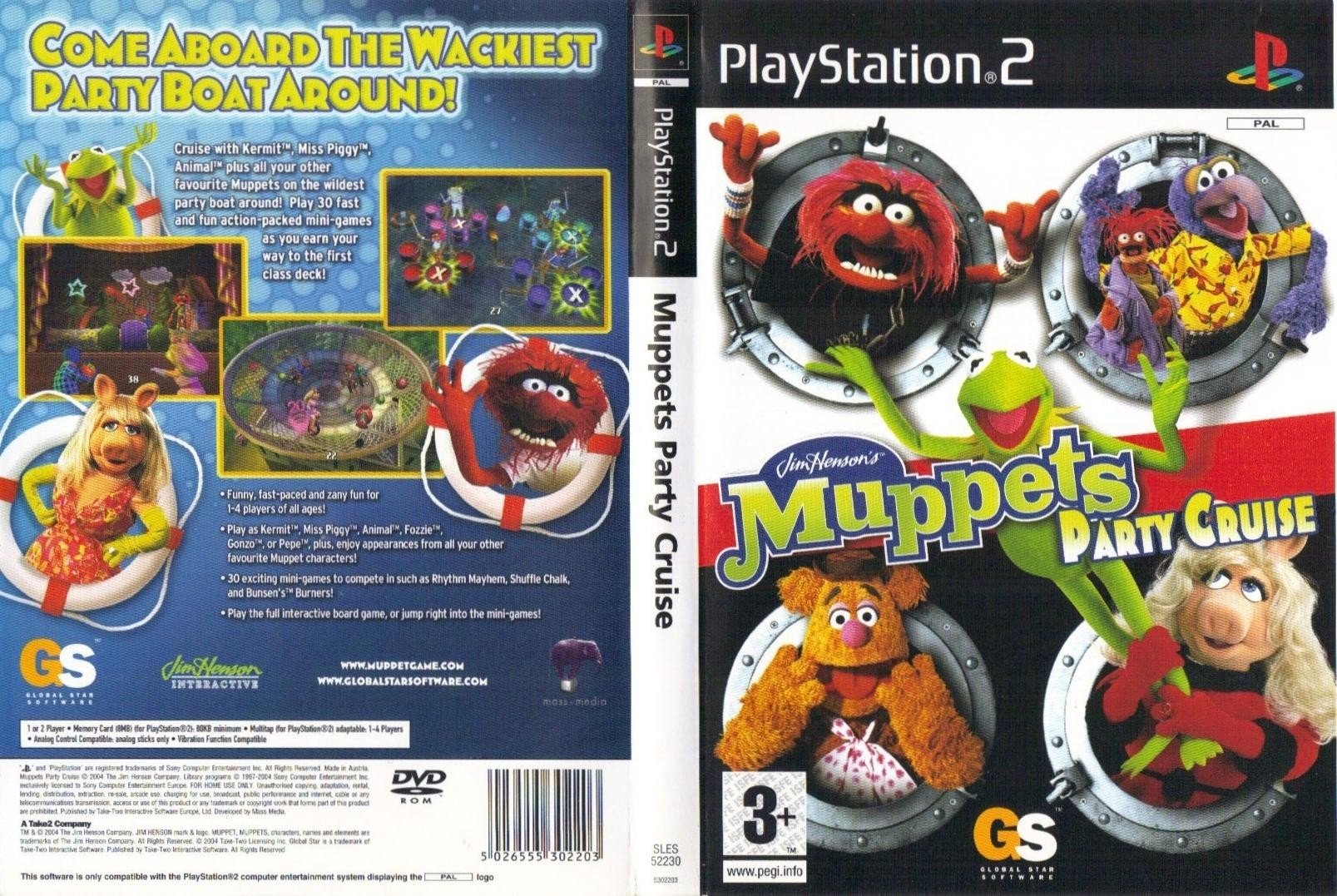 Muppets Party Cruise (PS2) UK IMPORT Games