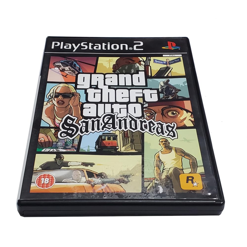 Grand Theft Auto: San Andreas (PS2) game