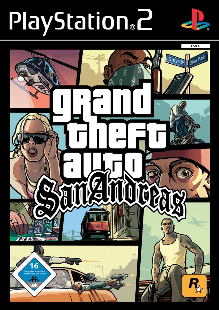 Grand Theft Auto: San Andreas - PlayStation 2