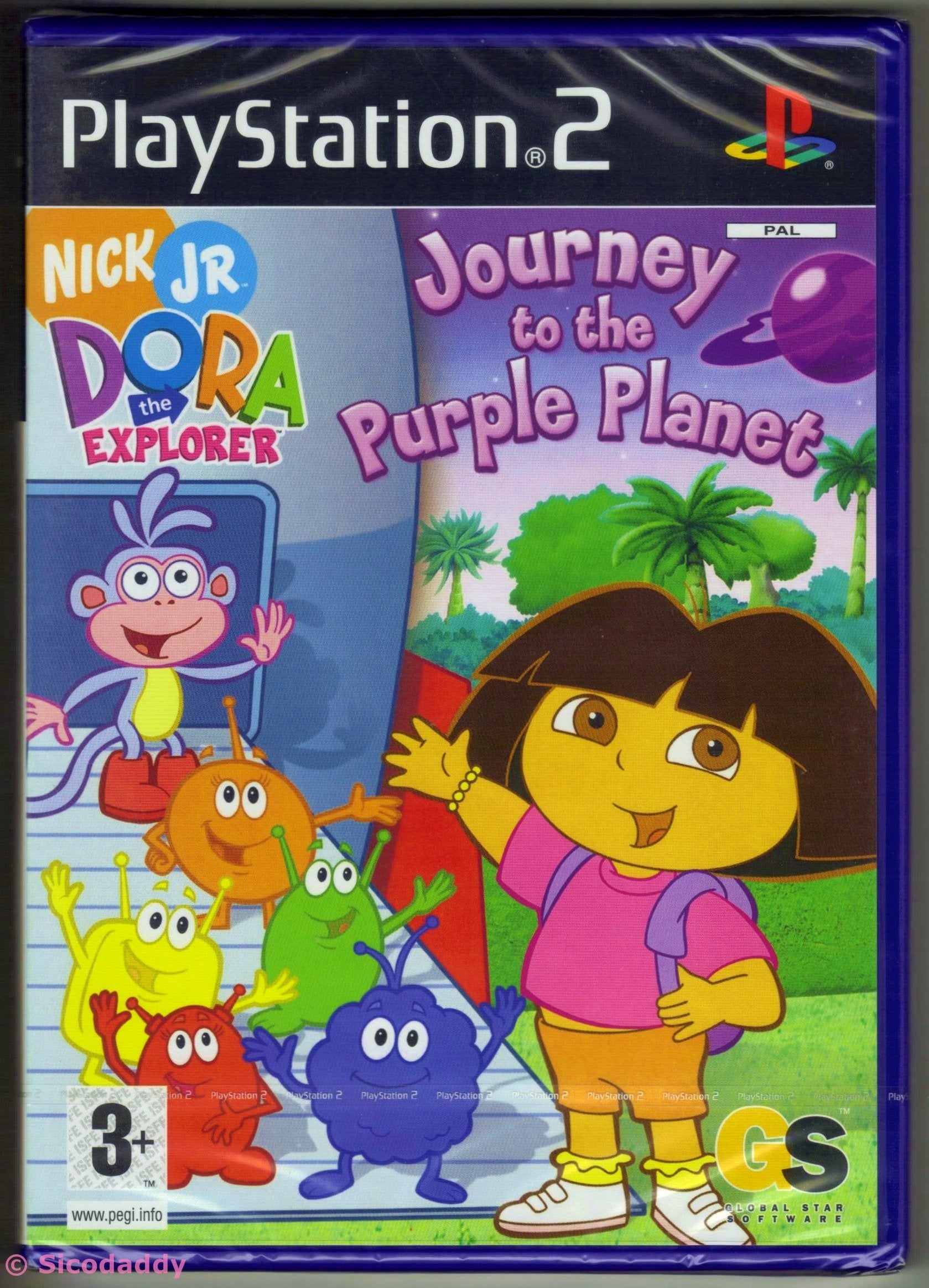 DORA THE EXPLORER: PURPLE PLAN Games