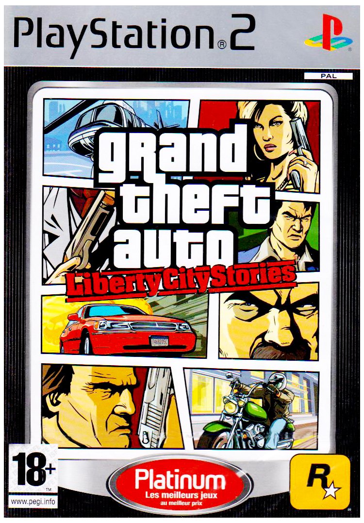 GTA : Liberty City stories - platinum game