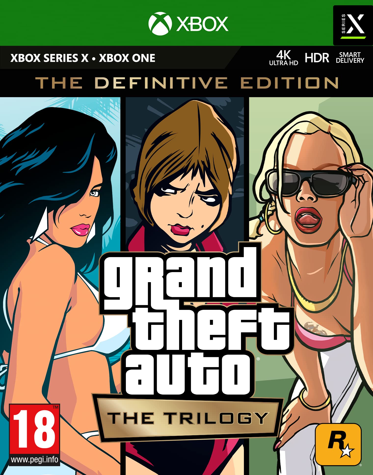 Grand Theft Auto: The Trilogy – The Definitive Edition for Xbox Series X Xbox One