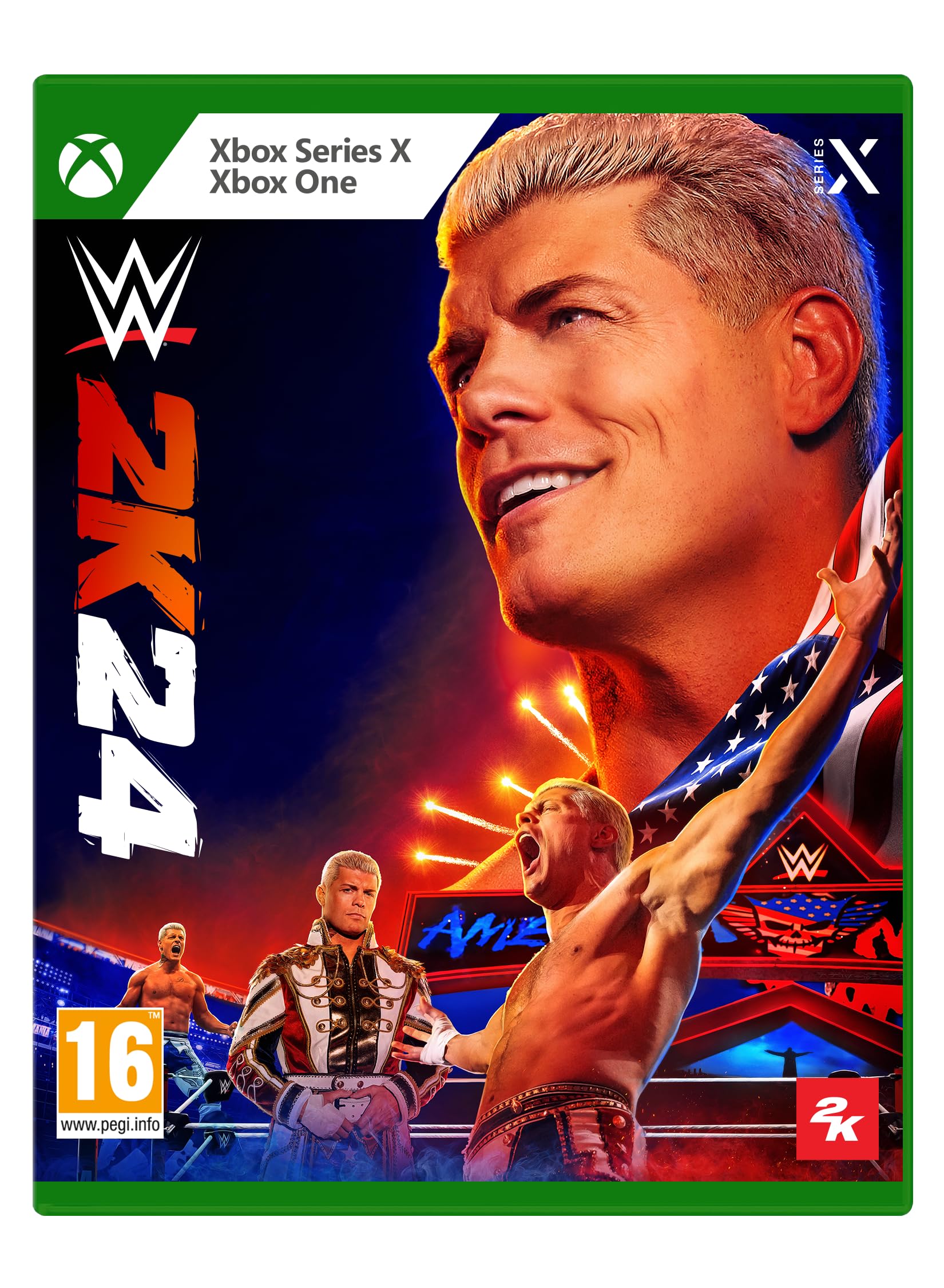 WWE 2K24 - Jeu Xbox Series X et Xbox One Xbox One