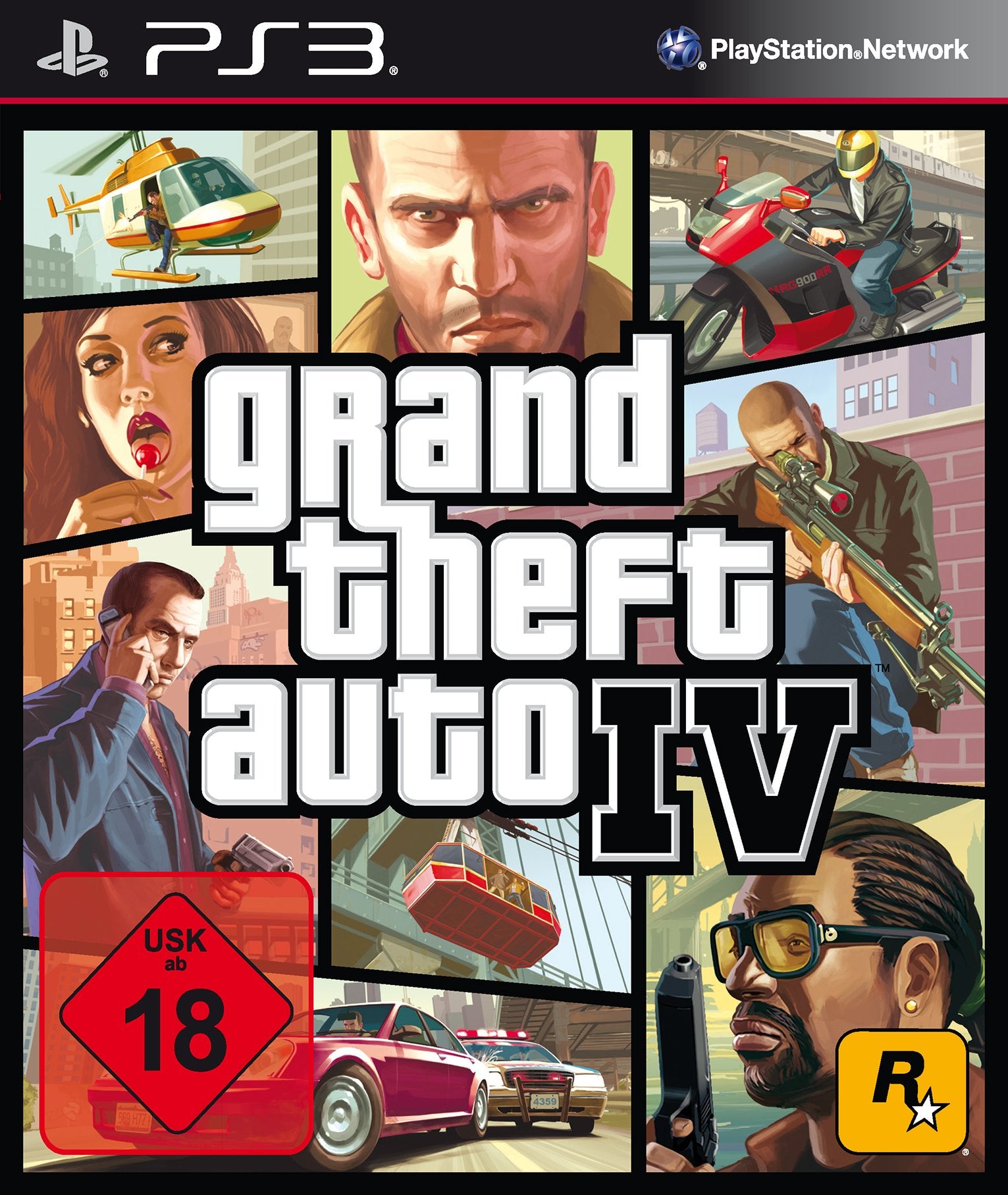 Grand Theft Auto IV, PS3-DVD: Für PlayStation 3