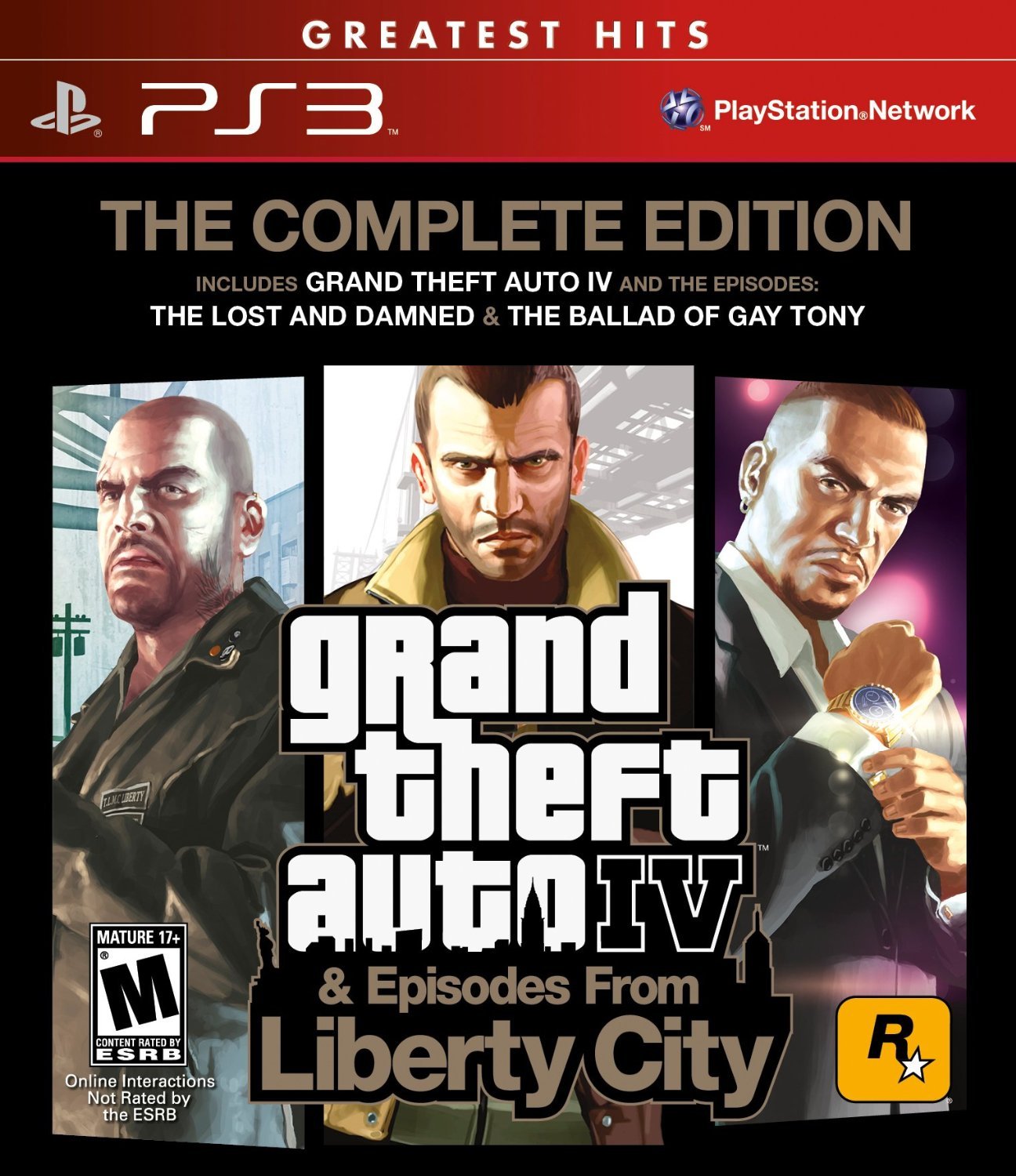 Grand Theft Auto IV 4 GTA Complete Edition Game PlayStation 3