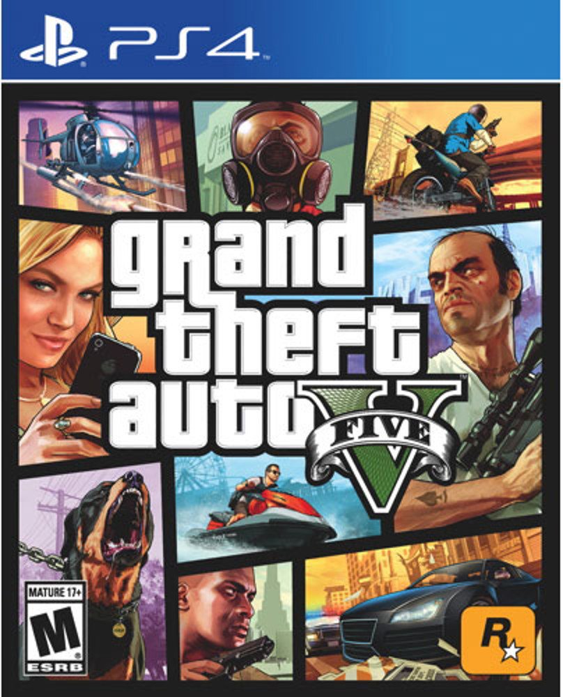 GTA 5 PS-4 UK multi PC