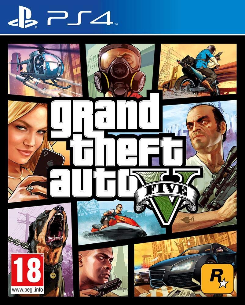 GTA 5 PEGI Multilingual PlayStation 4