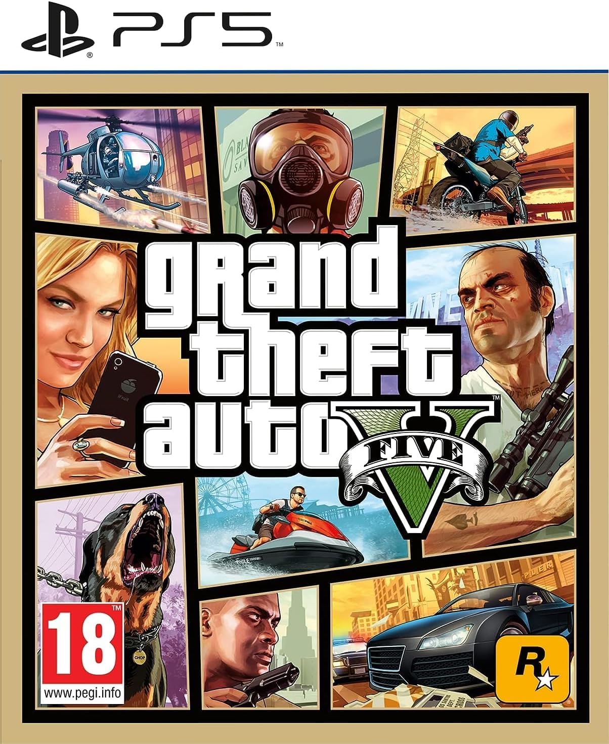 Grand Theft Auto V (5) /PS5 game