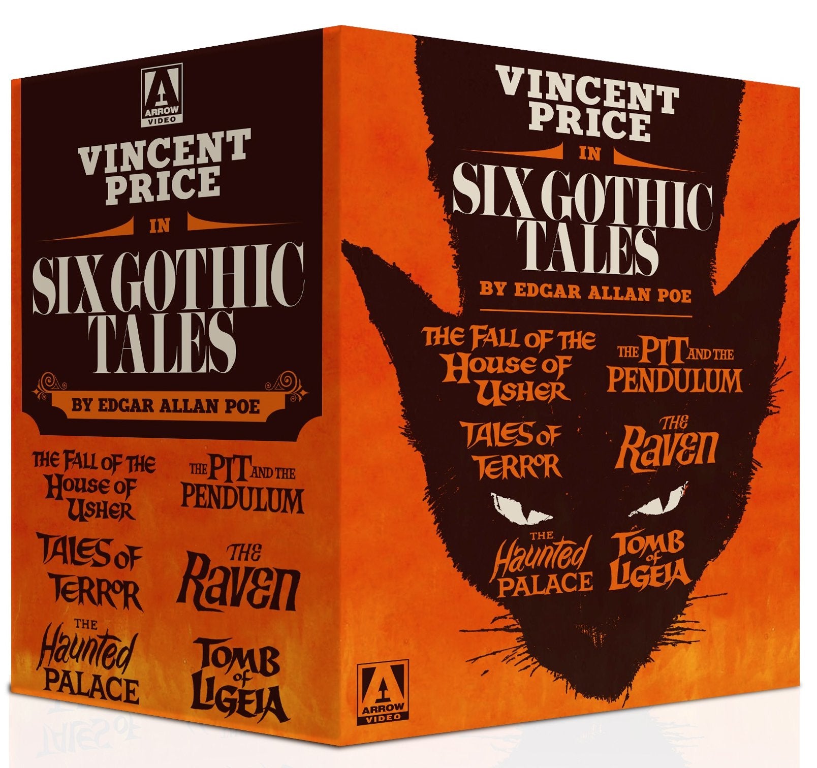 Vincent Price in Six Gothic Tales Films