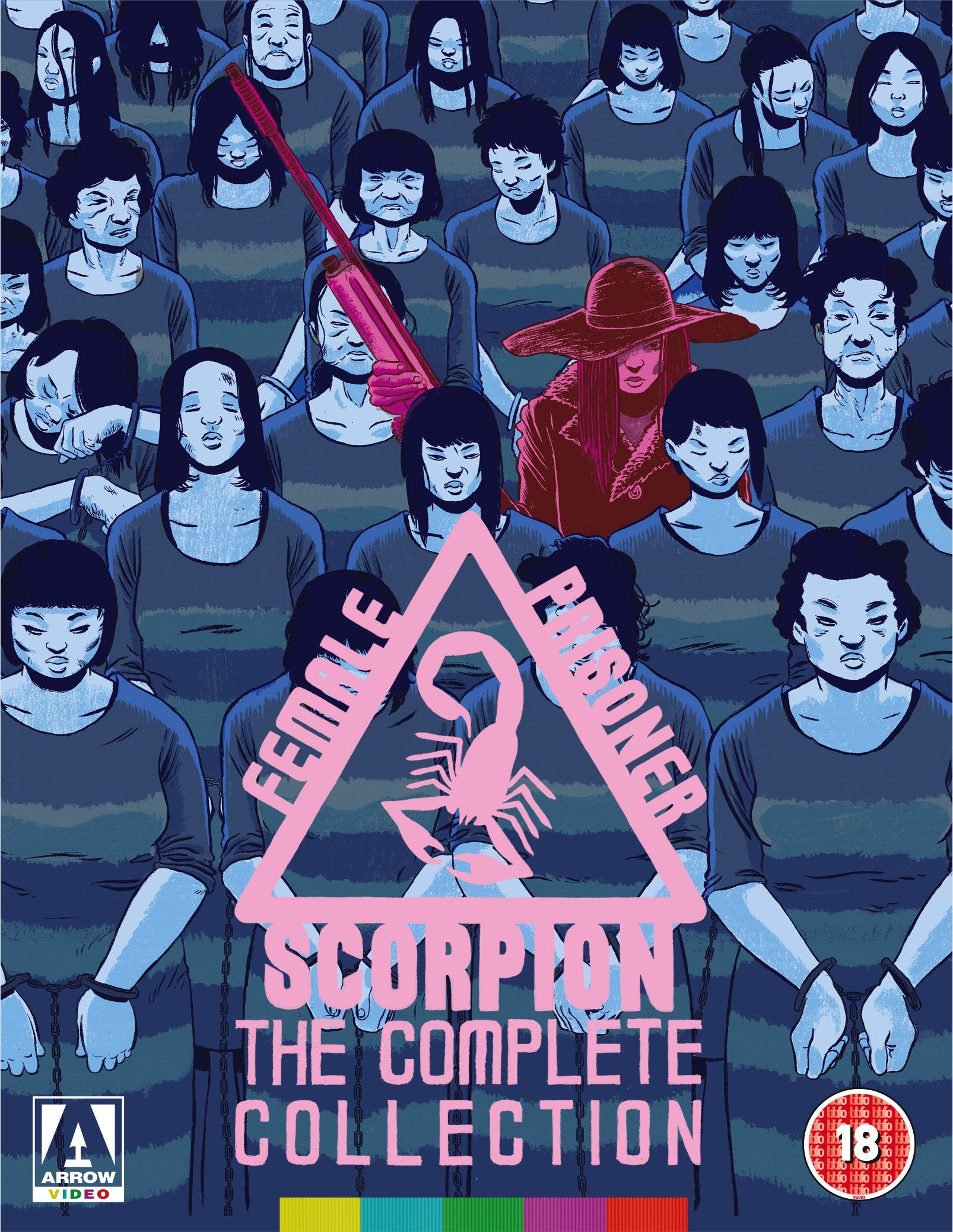 Female Prisoner Scorpion: The Complete Collection (8 Blu-Ray) Films