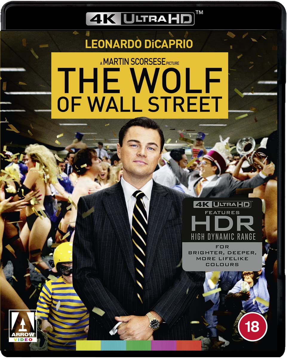The Wolf of Wall Street UHD dvd