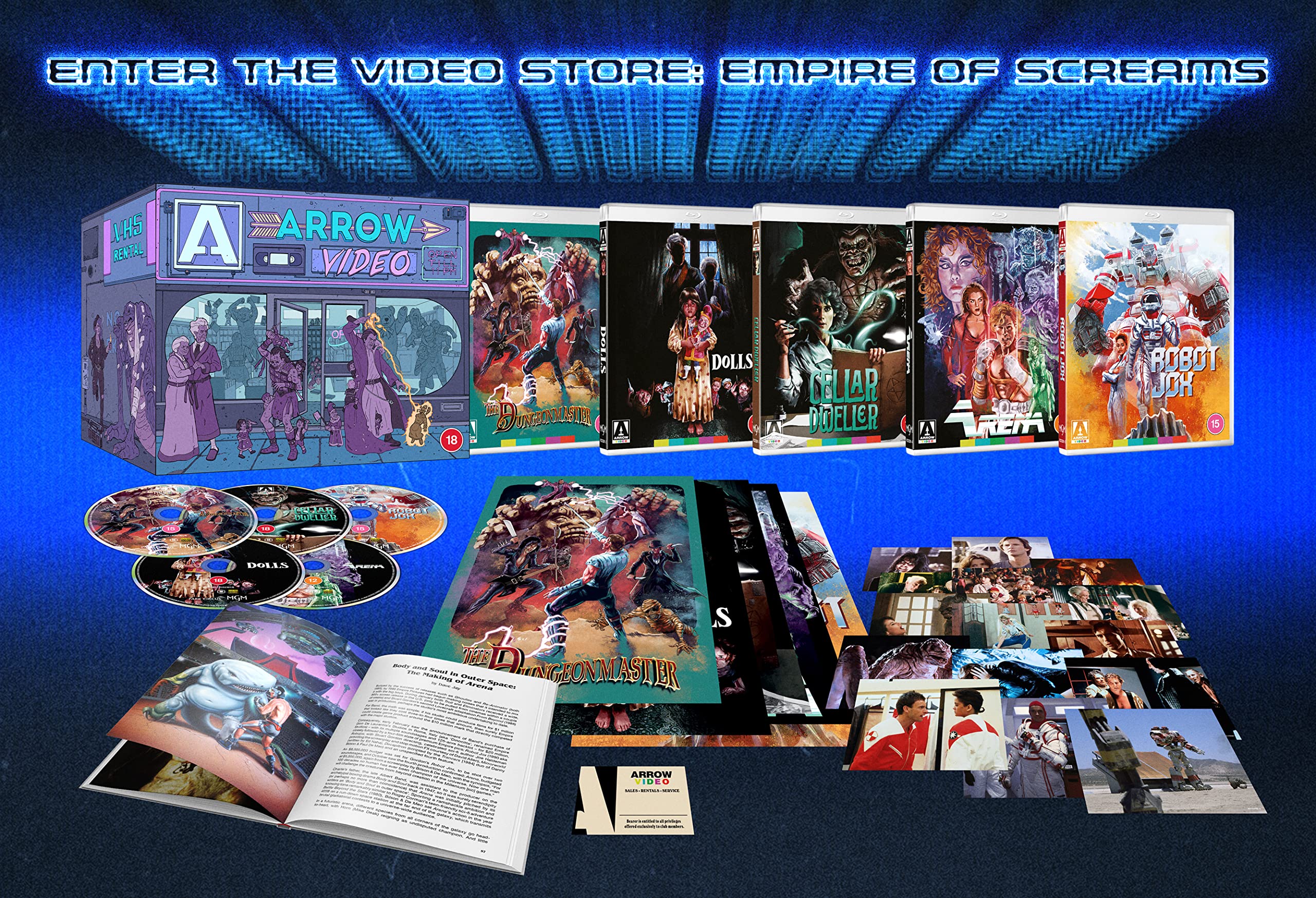 Enter The Video Store - Empire Of Screams (Limited) (Keine deutsche Version) Films