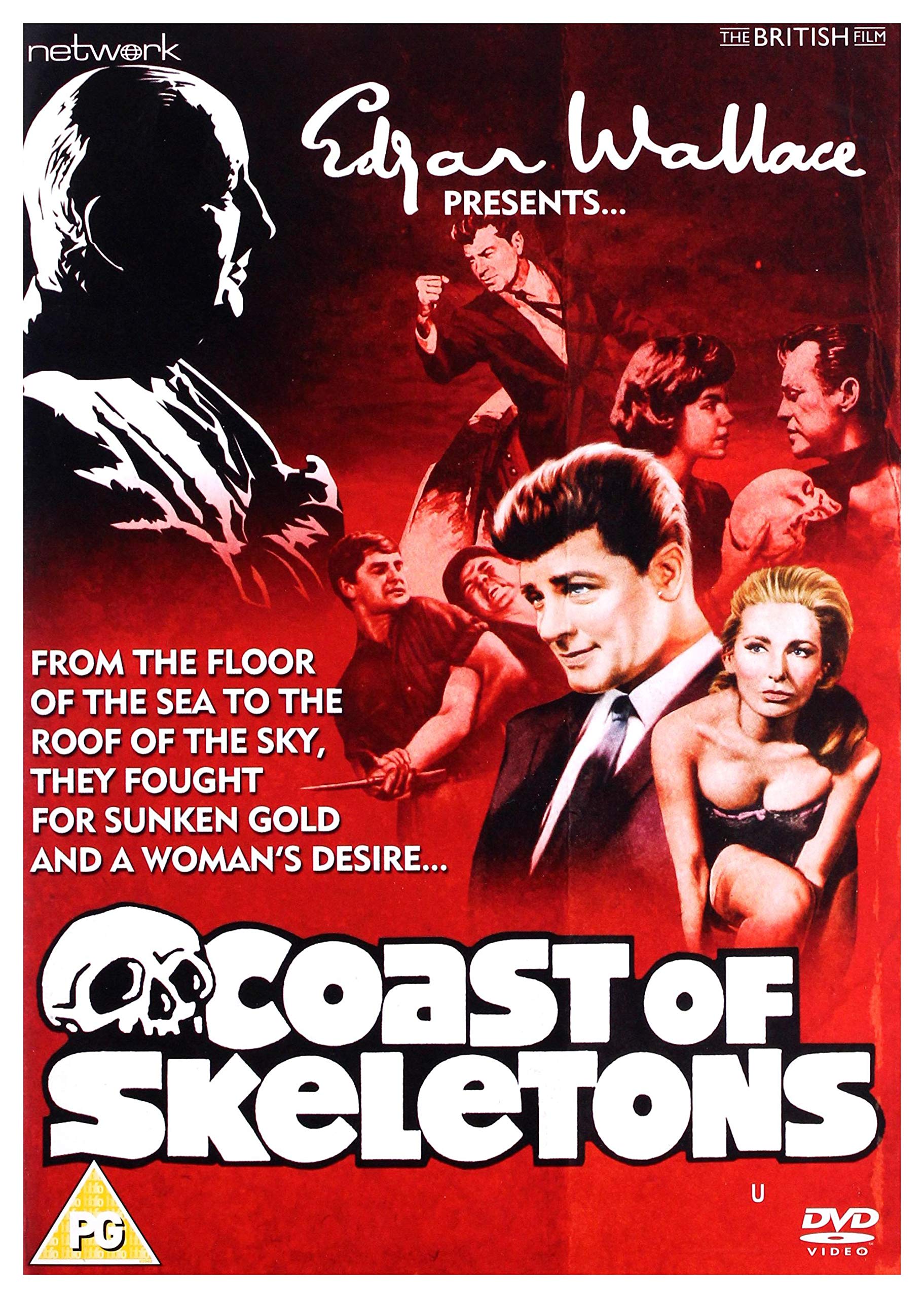 Edgar Wallace Presents: Coast of Skeletons dvd
