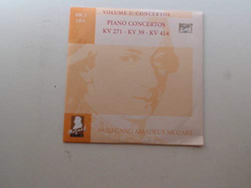 Mozart Volume 2 Concertos - Piano Concertos KV 271/39/414 Music
