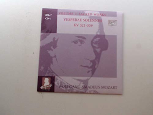 Mozart Volume 7 Sacred Works - Vesperae Solennes KV 321-339 Music