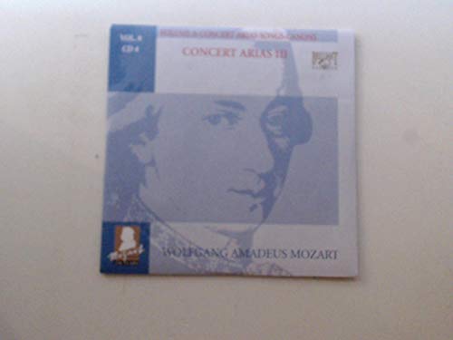 Mozart Volume 8 Concert Arias-Songs-Canons. Concert Arias III Music
