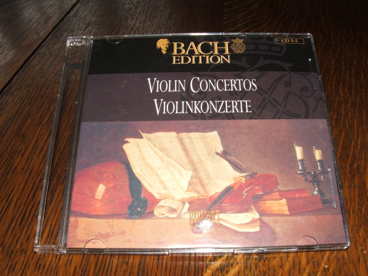 Bach; Violin Concertos. BWV 1041/42/52/56/64 Emmy Verhey etc. Music