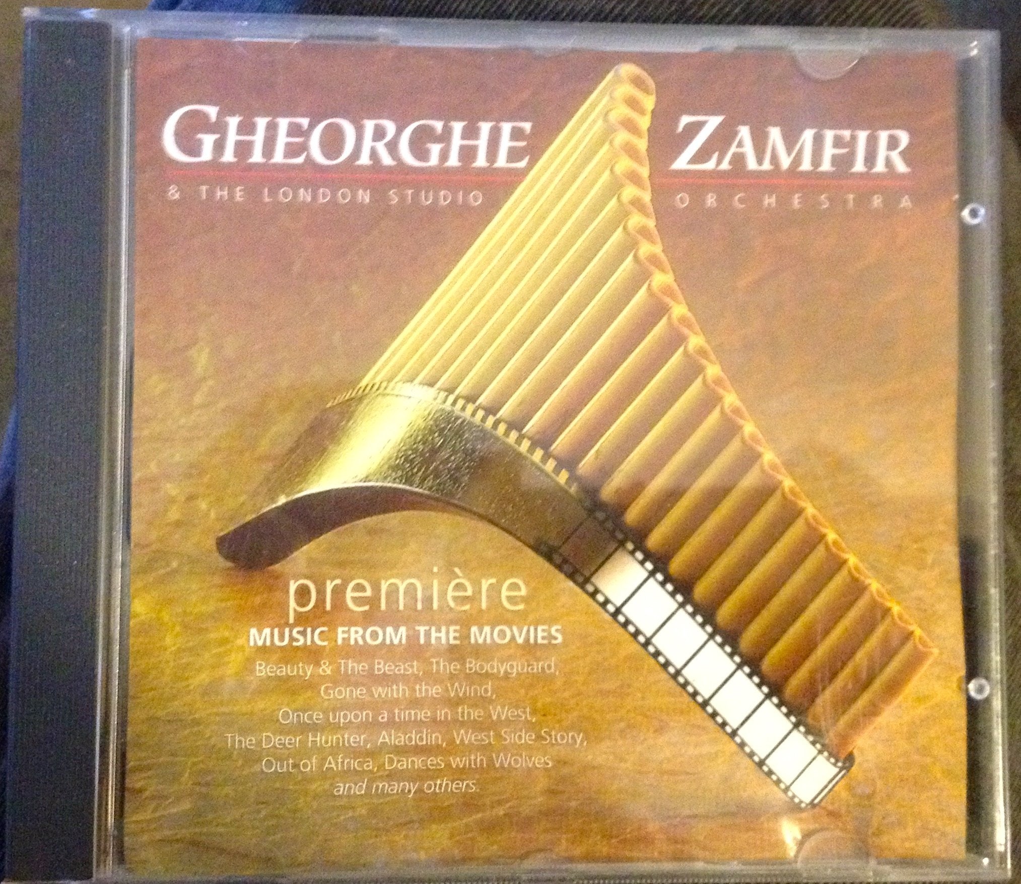 GHEORGHE ZAMFIR & THE LONDON STUDIO ORCHESTRA Premiere Music From The Movies Music