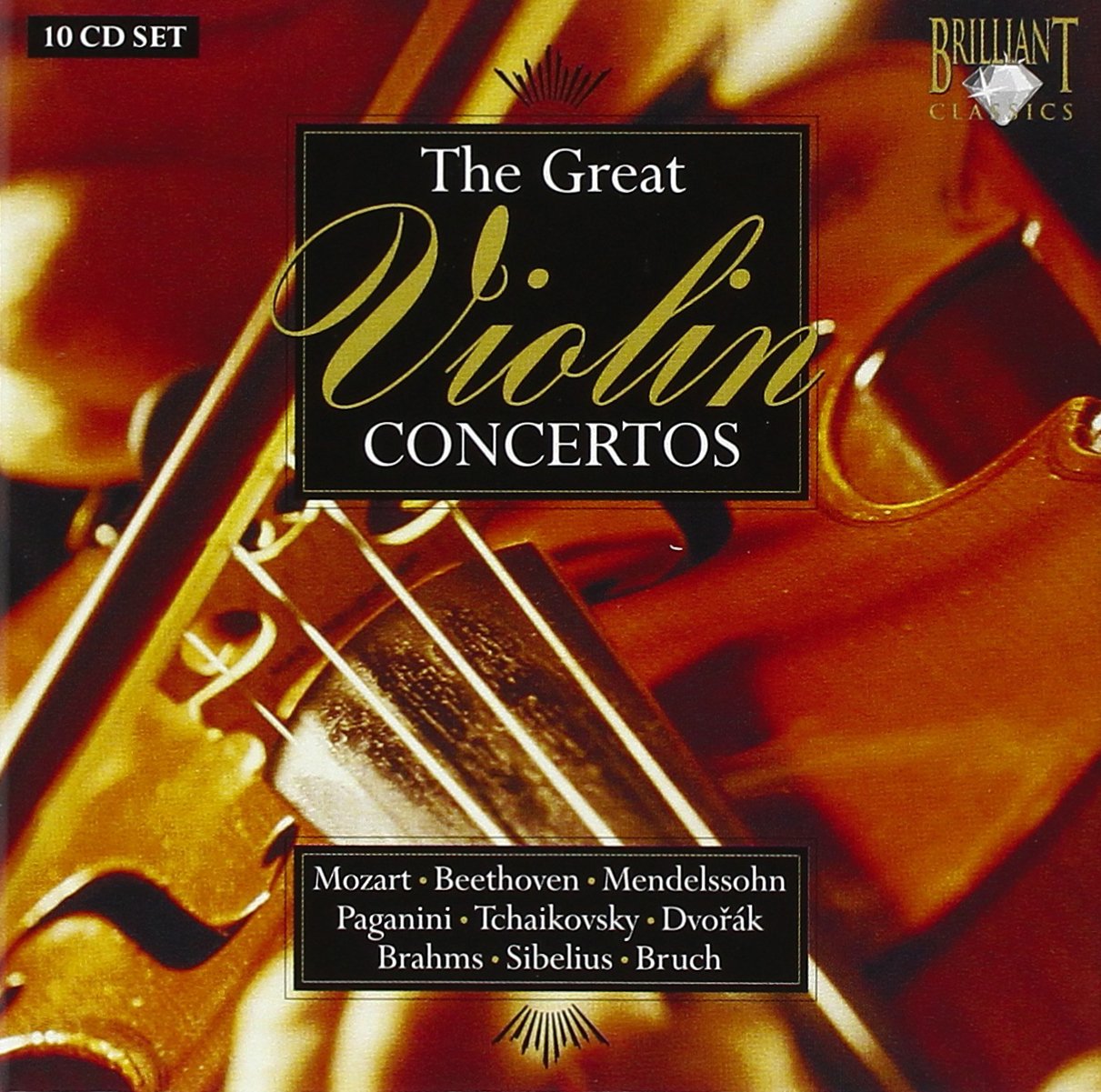 Product Image: Romantische Violinkonzerte 10-CD