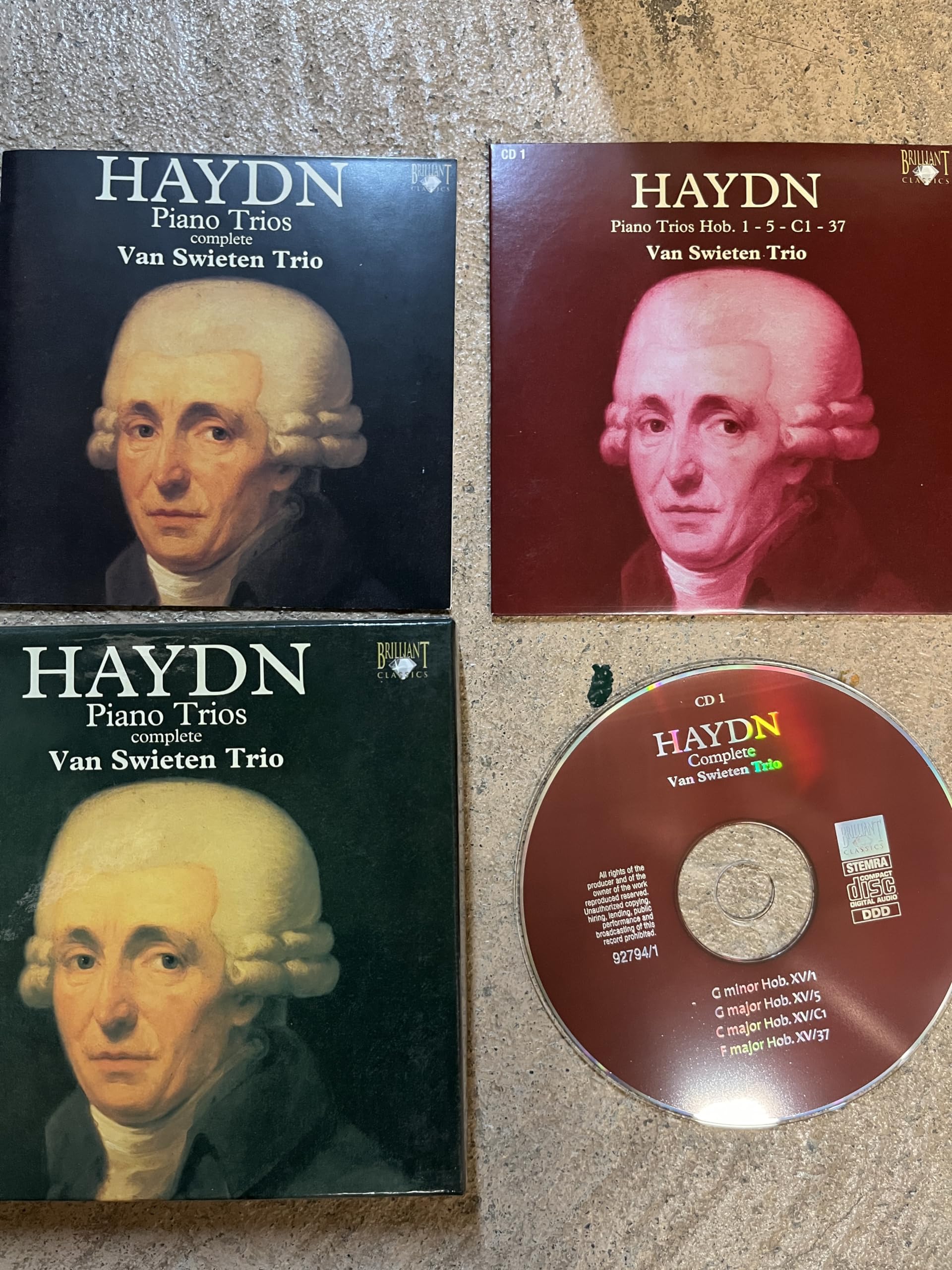 Haydn: Piano Trios 10 CD Wallet Classical