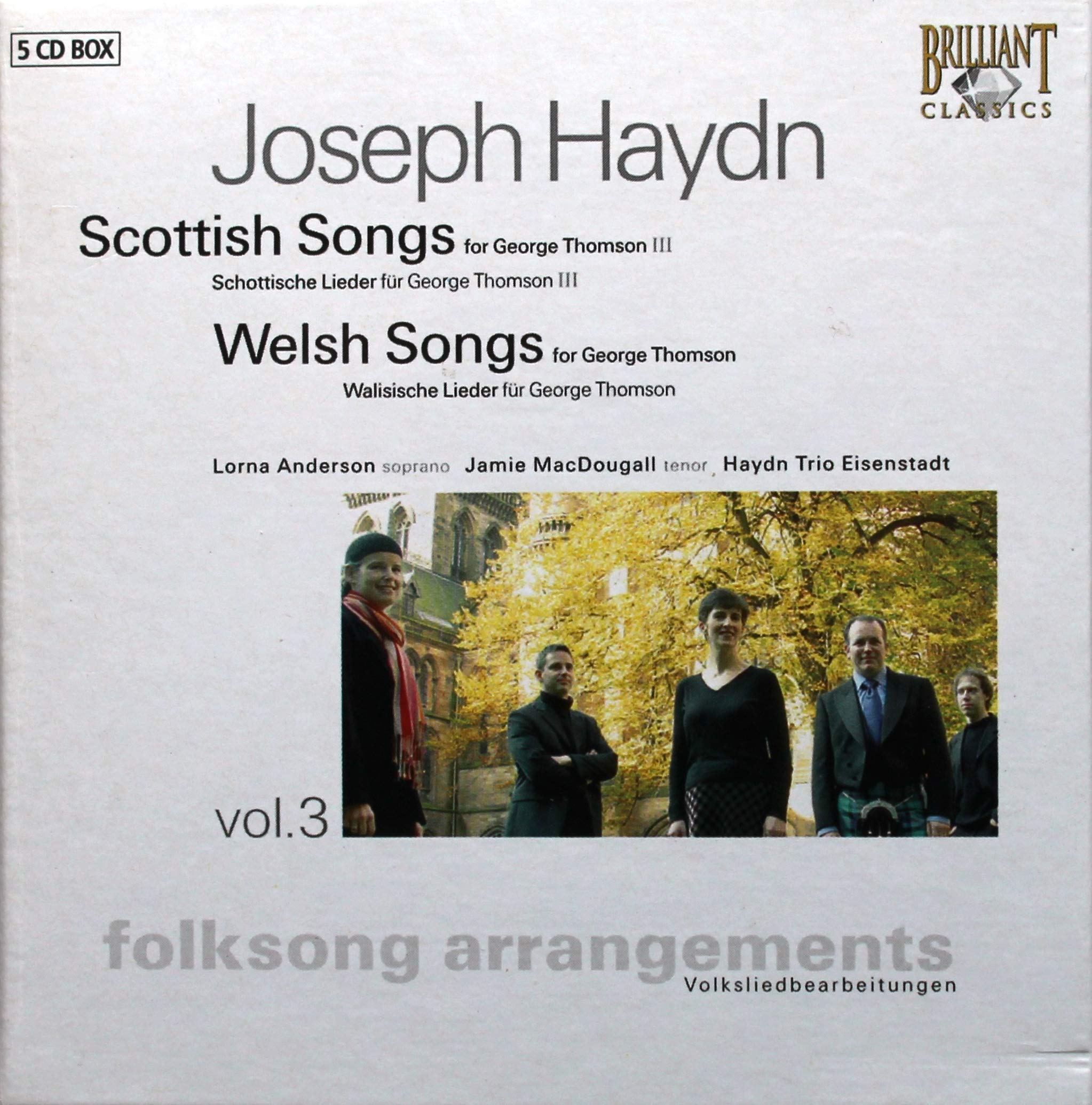 Haydn: Folksongs Arrangements Vol. 3 Classical