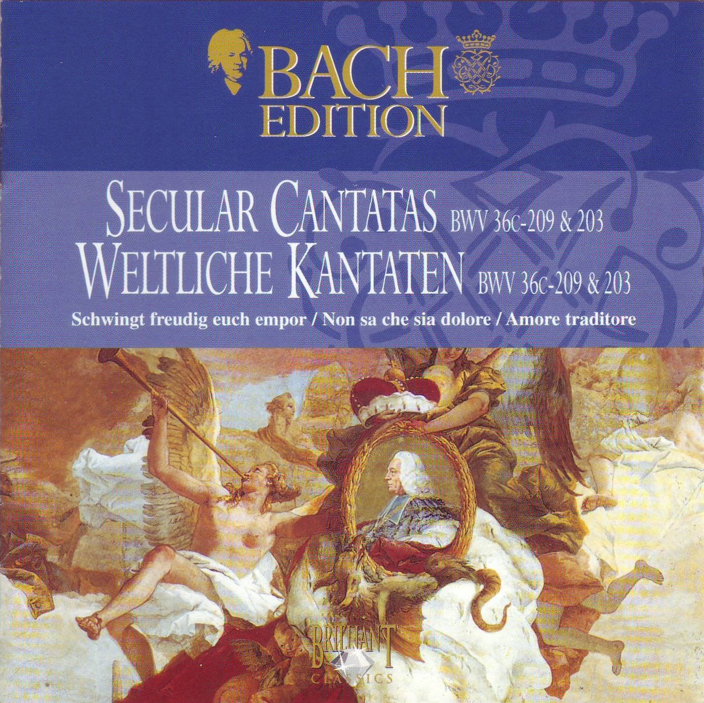 Bach Edition - Weltliche Kantaten (BWV 36c-209 & 203) Music