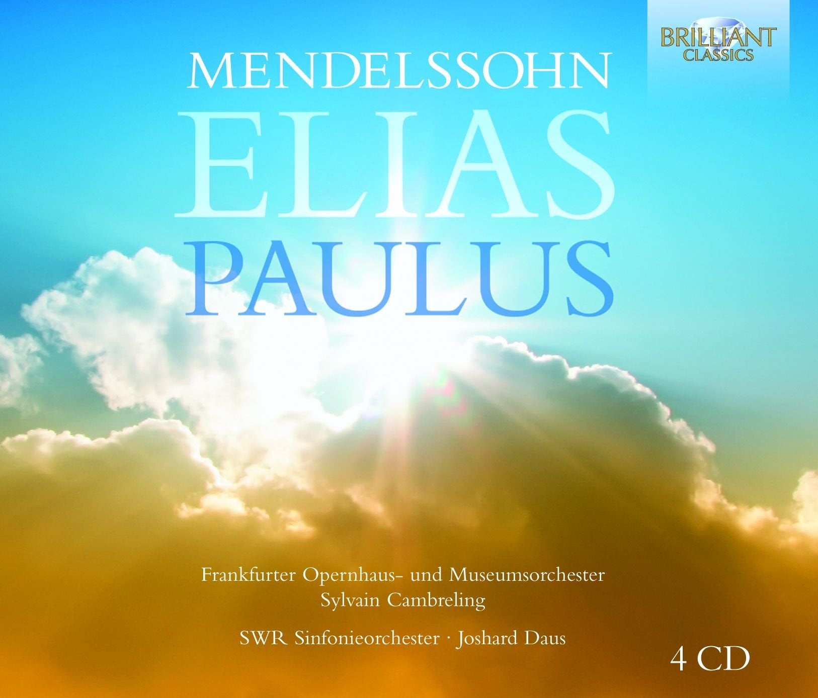 Mendelssohn: Elias, Paulus cd