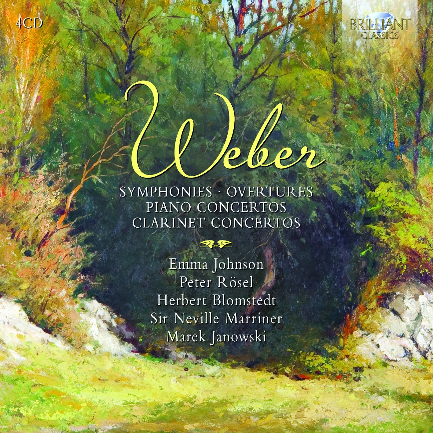 Symphonies/Overtures/Piano+Clarinet Concertos Classical