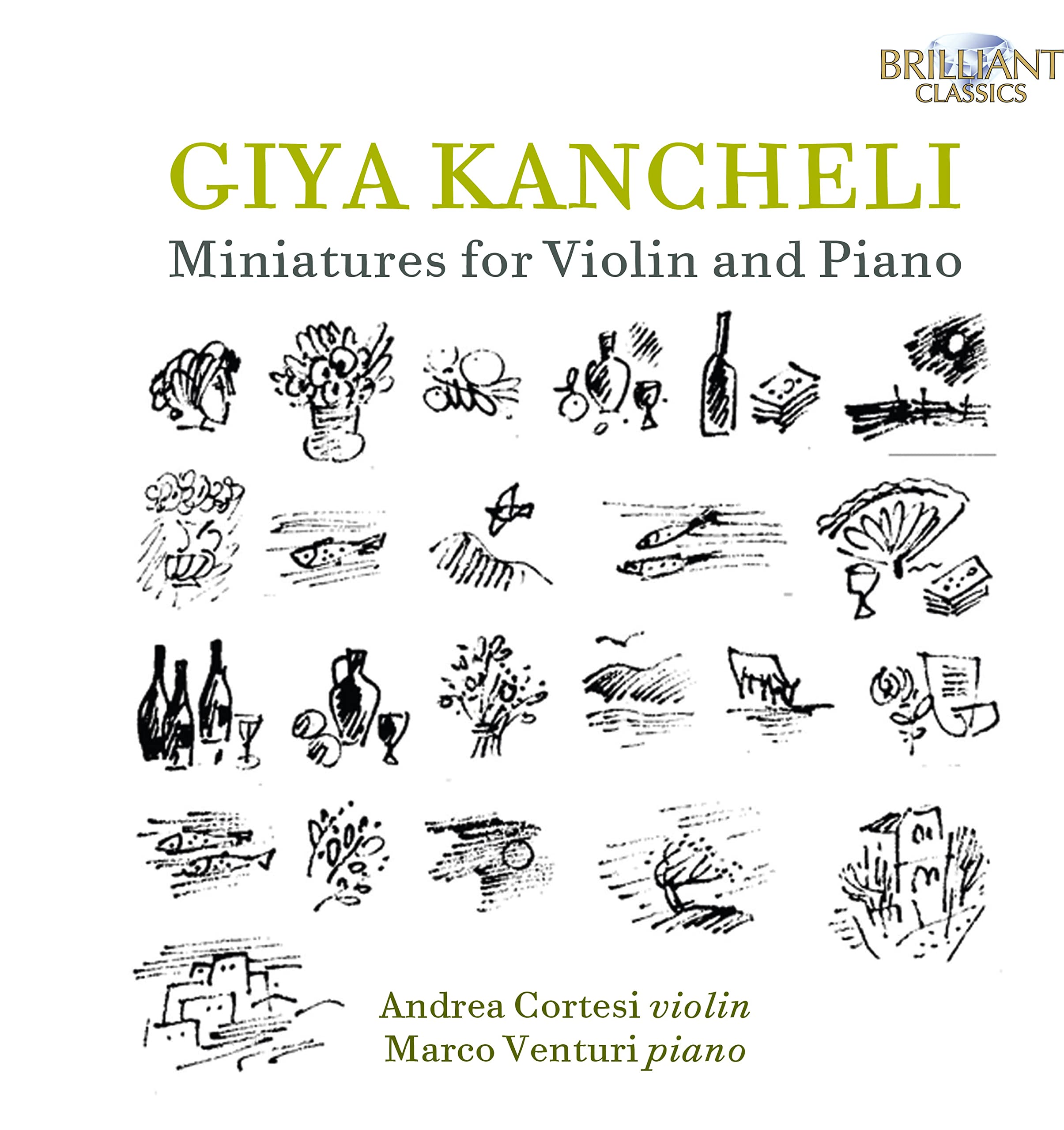 Miniatures For Violin & Piano Classical
