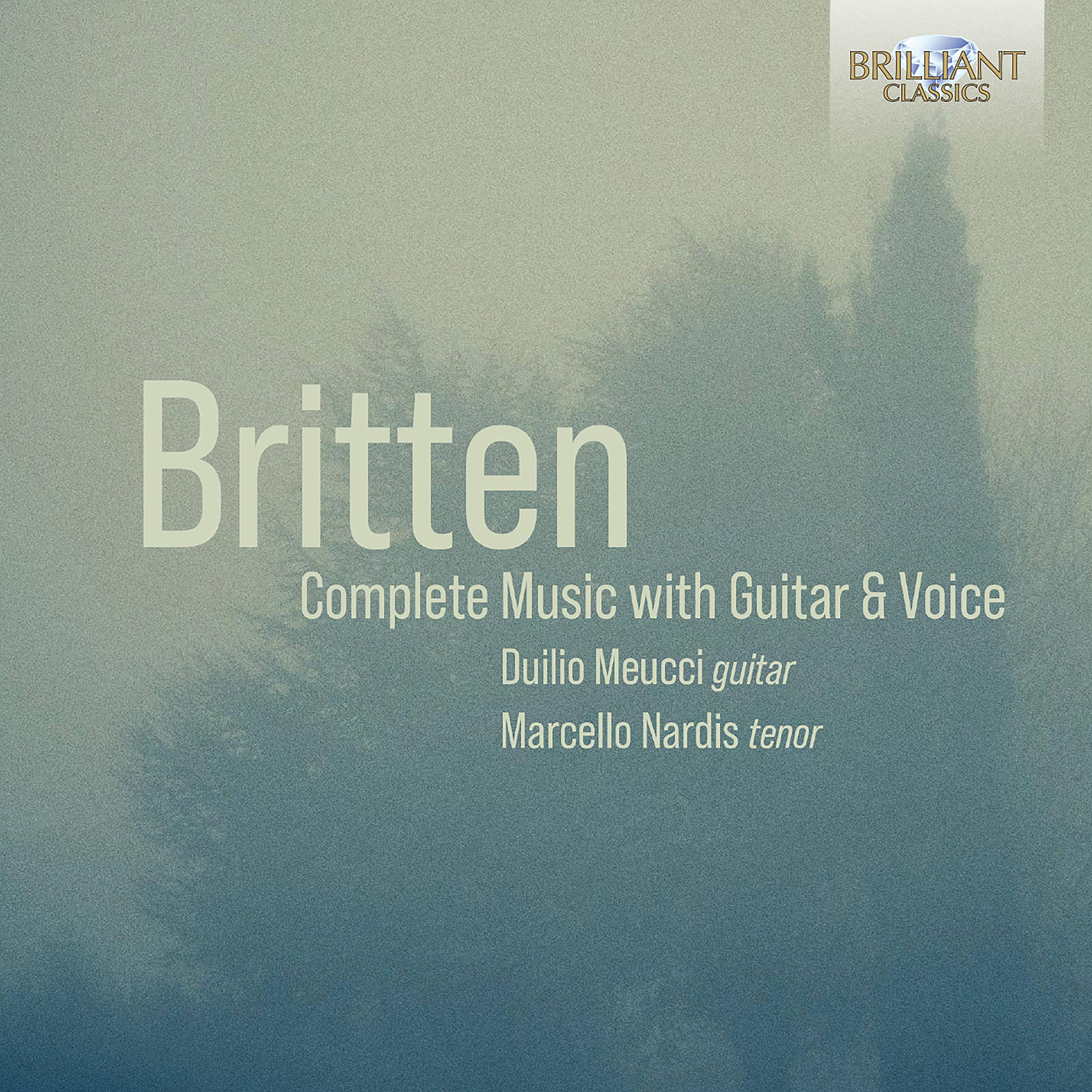 Britten: Complete Music with Guitar & Voice cd