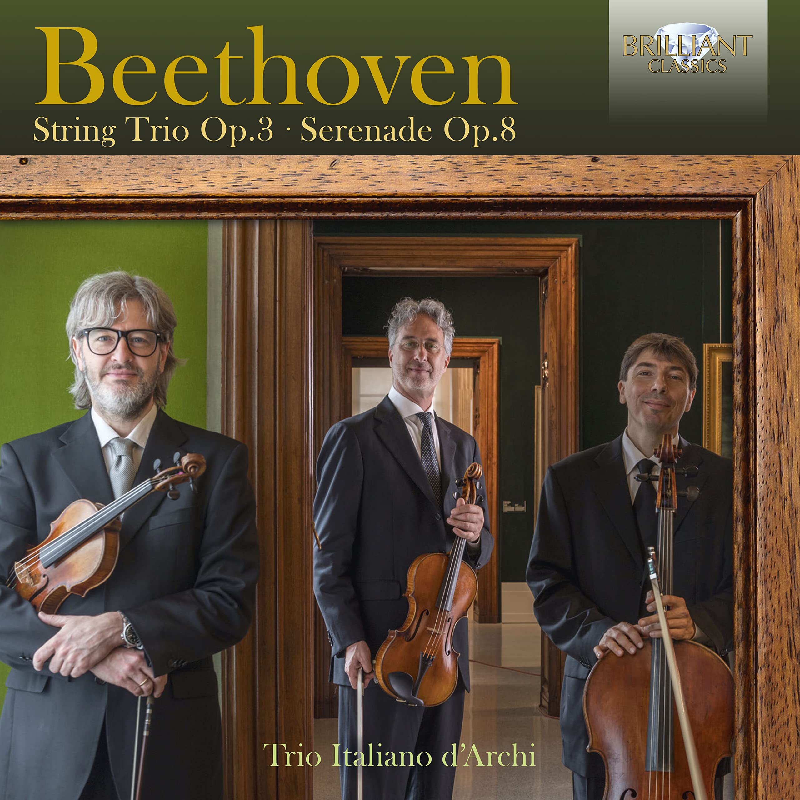 Beethoven: String Trio OP.3, Serenade OP.8 cd