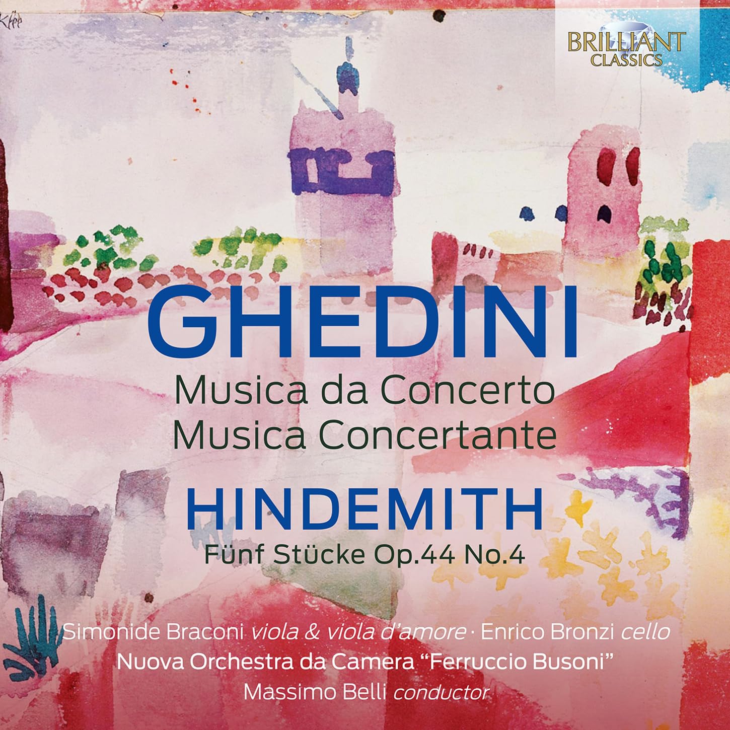 Ghedini-Hindemith:Musica Da Concerto Classical