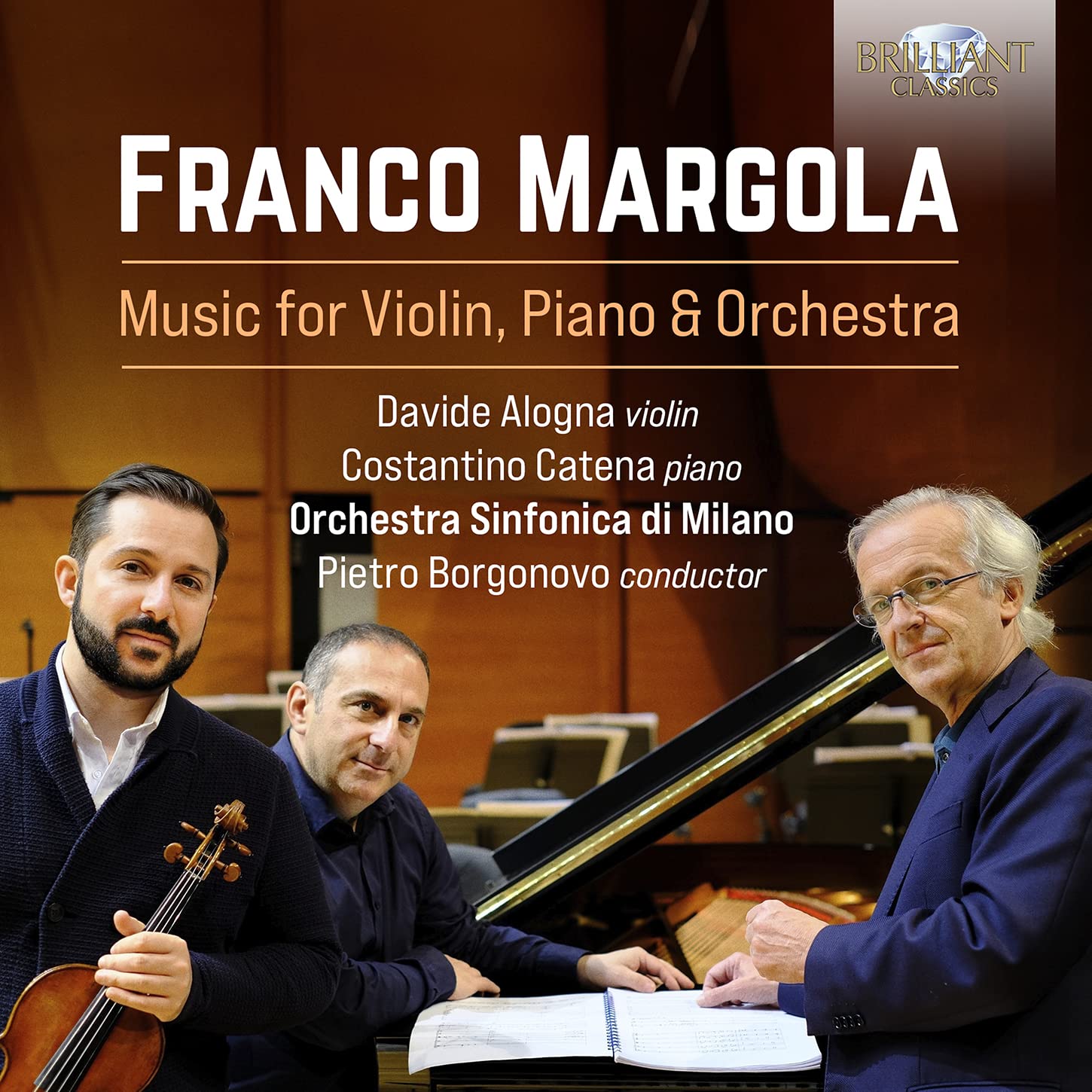 Margola:Music For Violin,Piano And Orchestra Classical