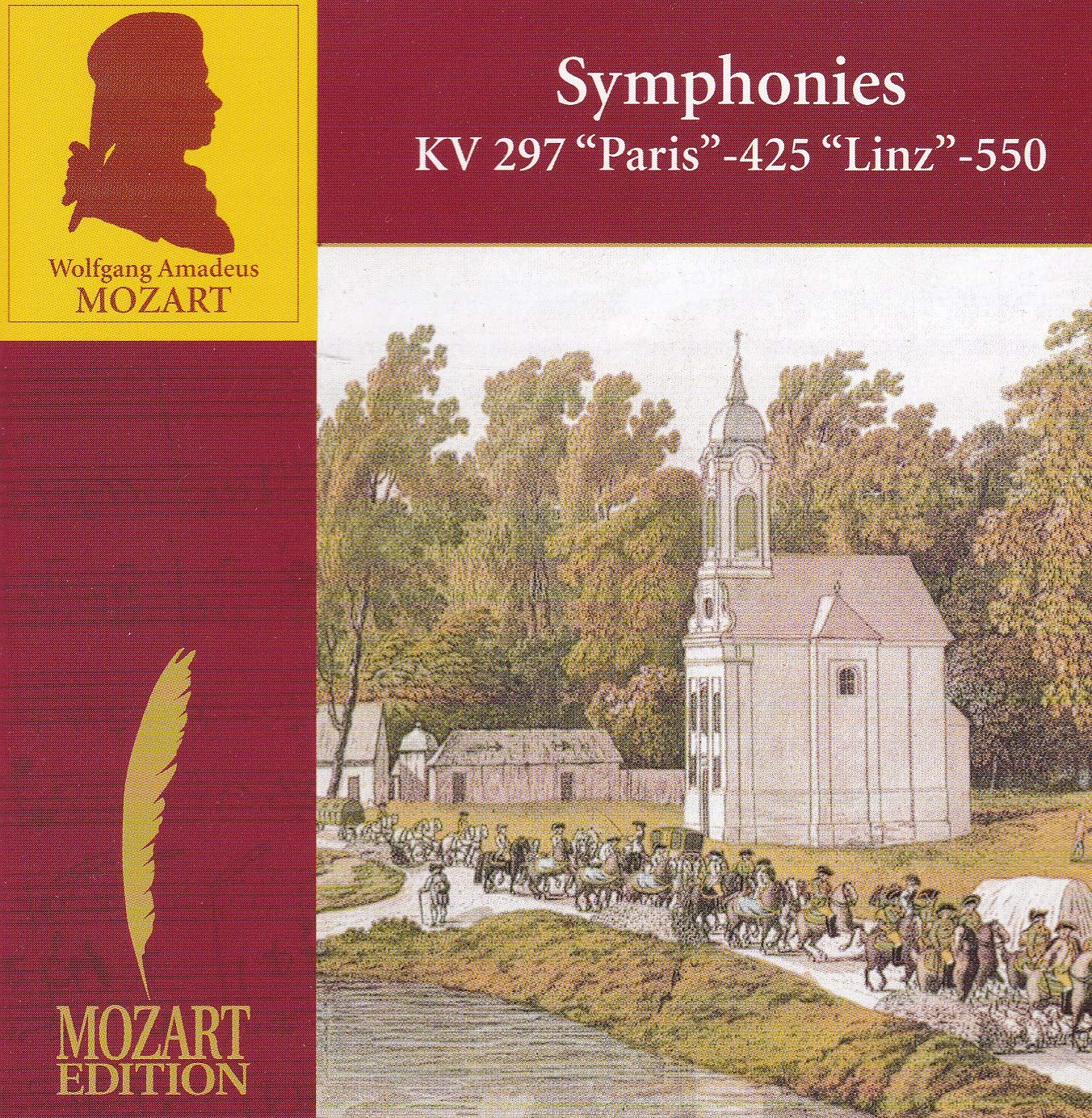 Mozart Symphonies KV 297 Paris , 425, Linz 550 Music