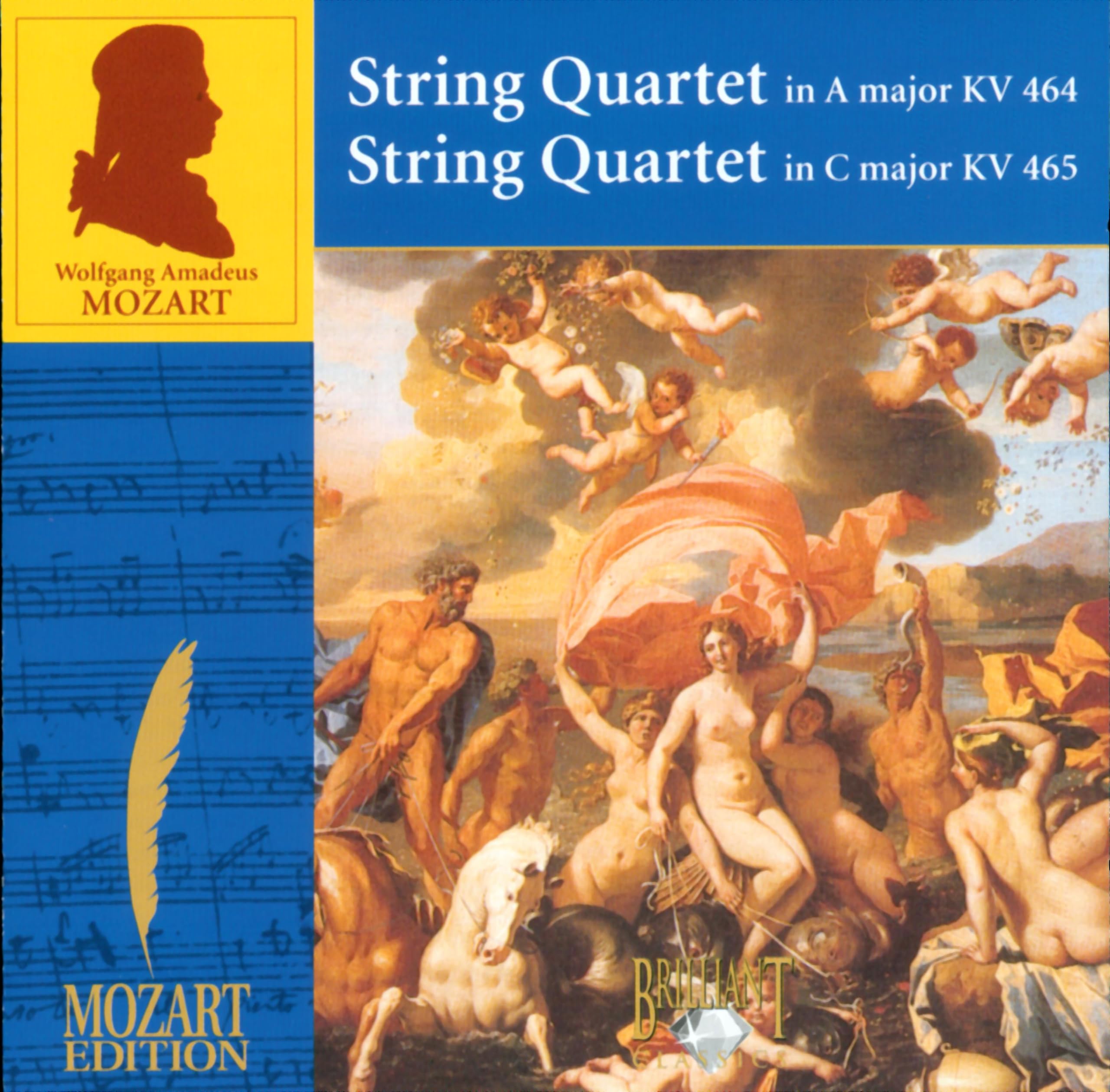 Product Image: Mozart: String Quartet In A Major, Kv 464; String Quartet In C Major, Kv 465