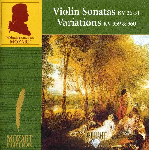 Product Image: Violin Sonatas Kv 26-31 / Variations Kv 359 & 360