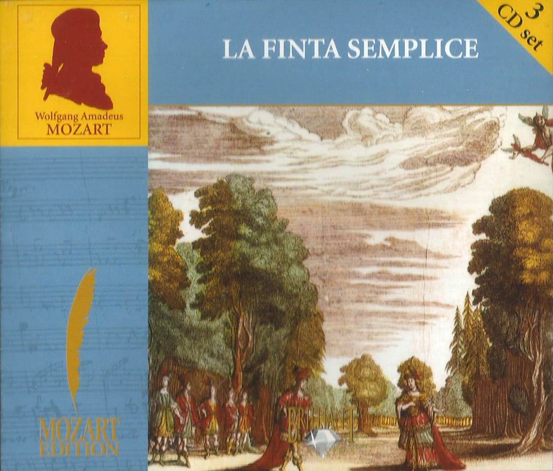 MOZART EDITION - La Finta Semplice - Opera buffa in drei Akten, KV 51 - 3er CD Music
