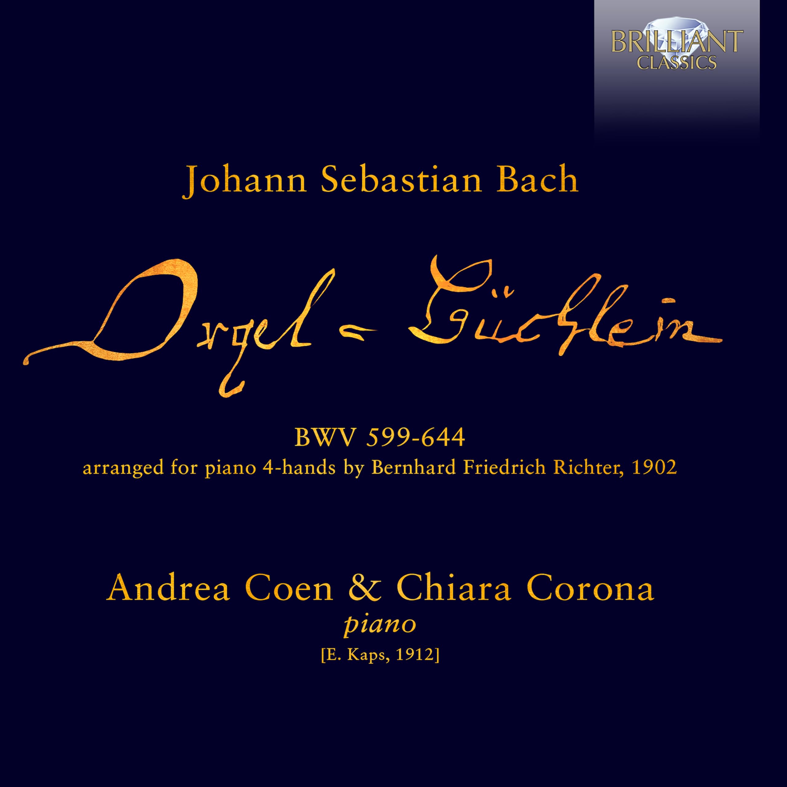 Bach:Orgelbüchlein,in the Transcription for Piano Classical