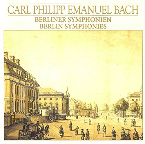 1-CD C.P.E. BACH - BERLINER SYMPHONIEN - HARTMUT HAENCHEN (SCHIJFJE IS UITSTEKEND, 1 NOTITIE AAN DE ACHTERZIJDE VAN DE BOOKLET IN POTLOOD) Music