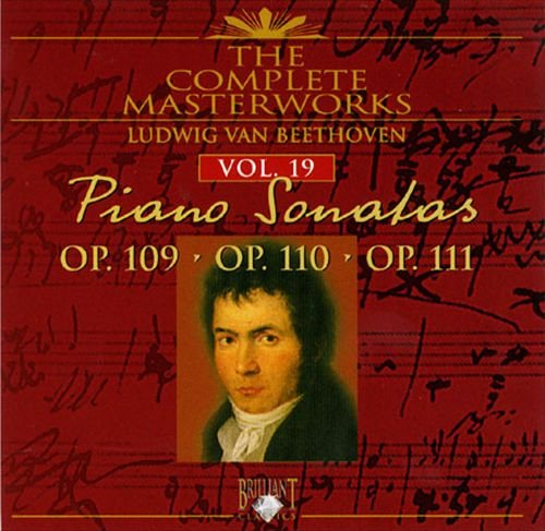 The Complete Masterworks Piano Sonatas Vol 19 Op. 109, Op. 110, Op. 111 Books