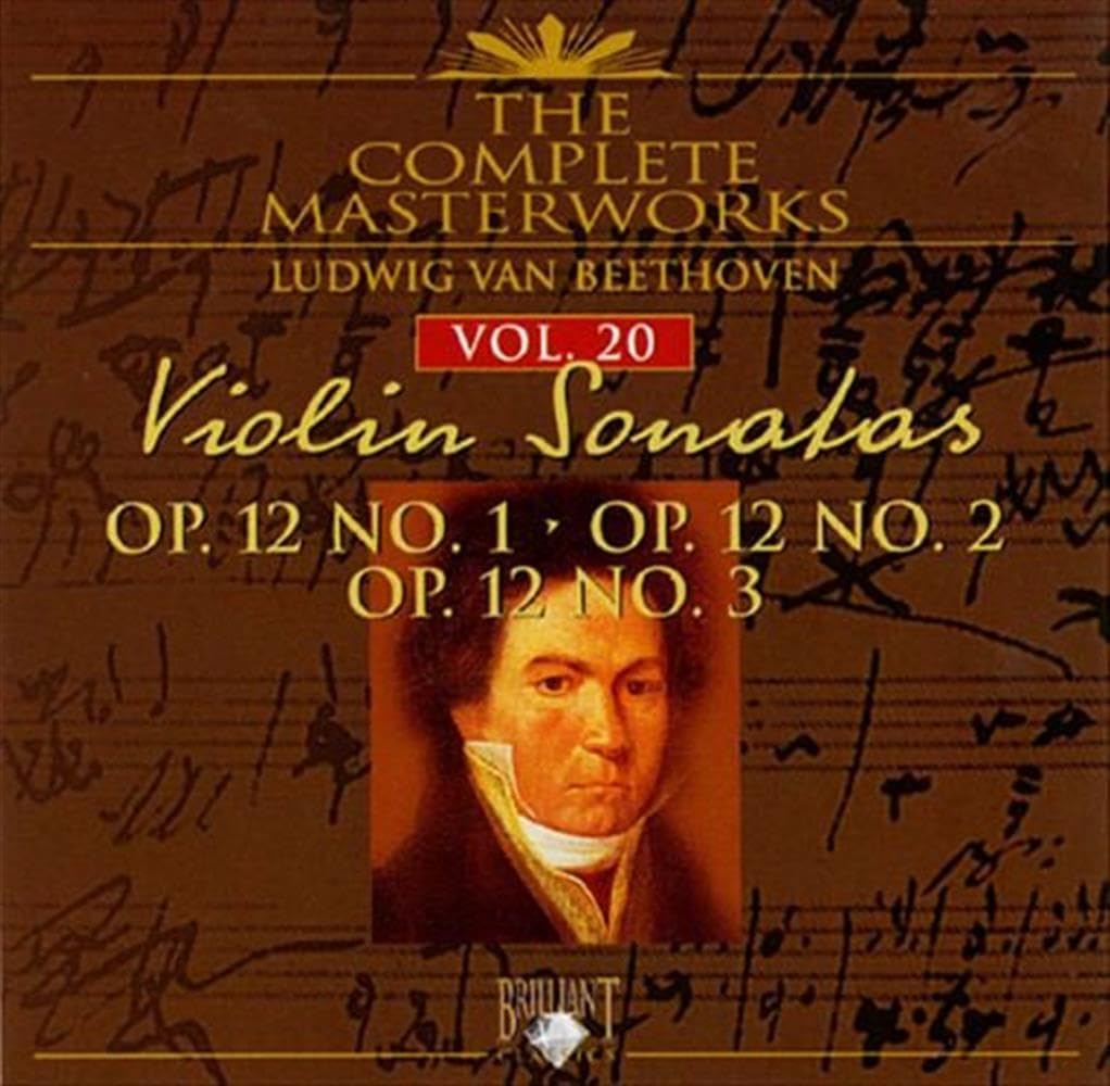 The Complete Masterworks Vol 20 Violin Sonatas Op. 12 1-3 Pop