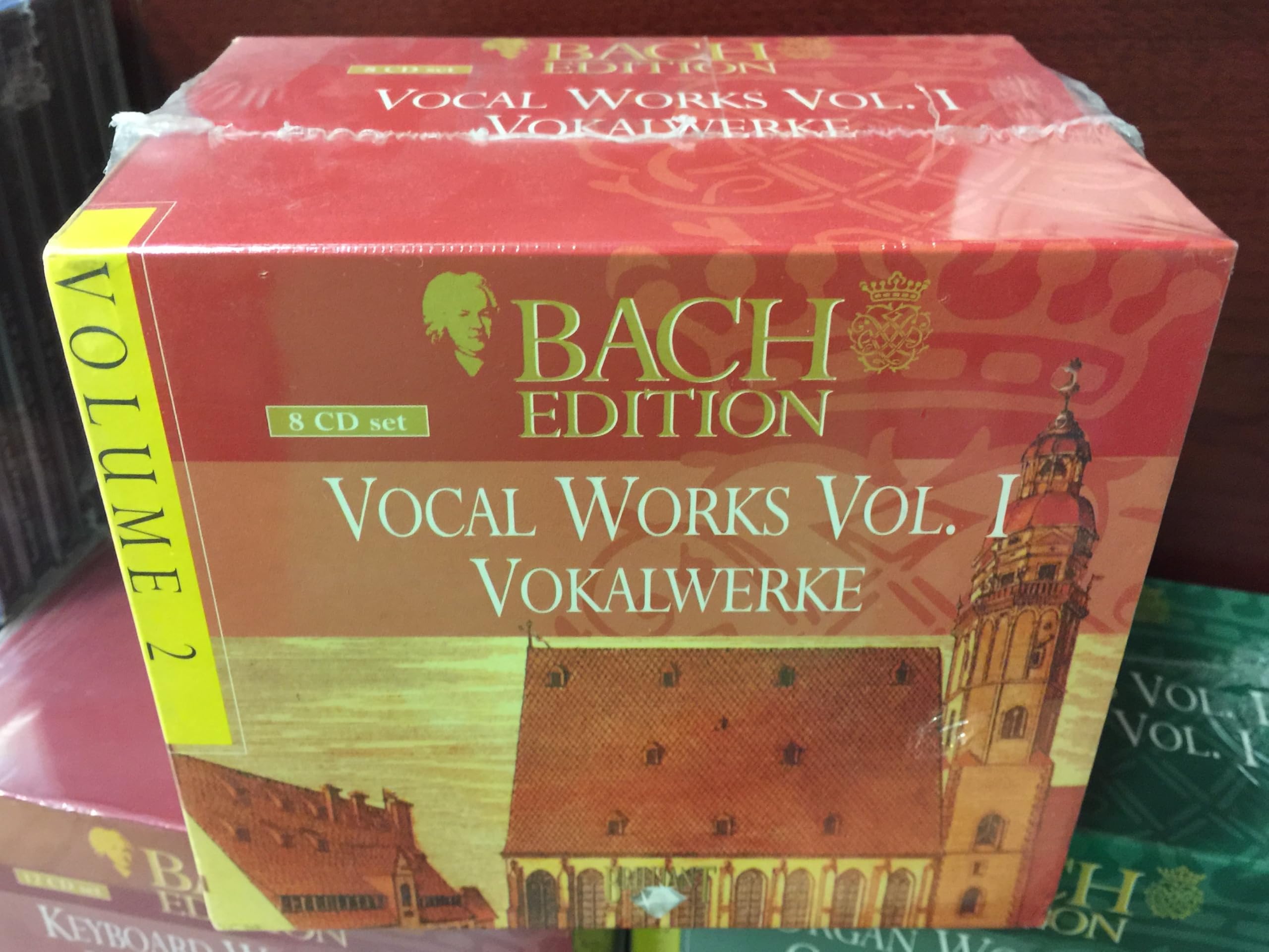 Bach: Vol.2 Vokalwerke I 8-CD Classical