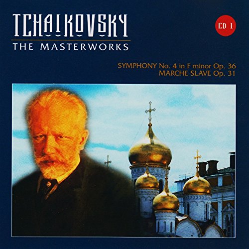 Tchaikovsky - masterworks symphony no 4 in F minor op 36 - marche slave op 31 (1 CD) Music
