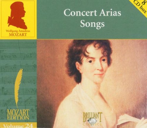 Mozart Edition, Vol.24: Concert Arias / Songs Children & Young People